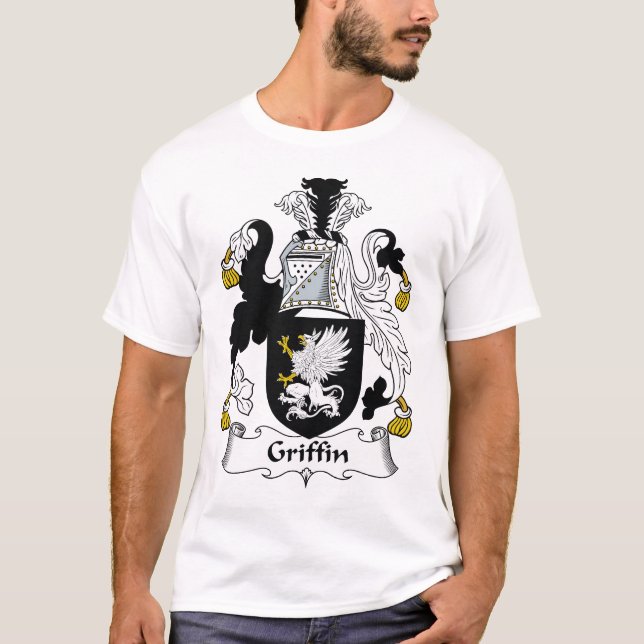 Greif-Familienwappen T-Shirt (Vorderseite)