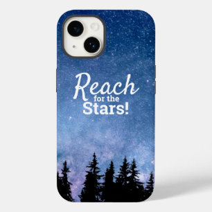 Greife nach den Sternen Motivationszitat Sternenna Case-Mate iPhone 14 Hülle