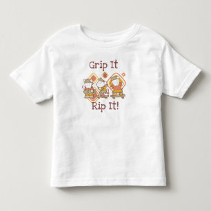 Greifen Sie es und zerreißen Sie es Skateboarding Kleinkind T-shirt