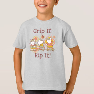 Greifen Sie es und zerreißen Sie es Skateboarding T-Shirt