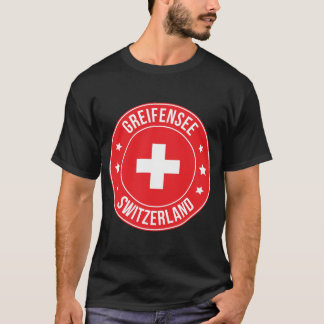 Greifensee, Schweiz Stadt T-Shirt