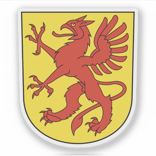 Greifensee-Wappen, Schweiz Aufkleber (Vorderseite)