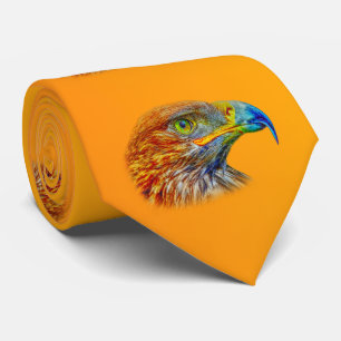 Greifvogel Krawatte