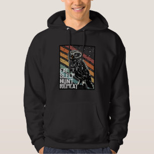 Greifvogel Raubvogel Essen Schlafen Jagen Wiederho Hoodie