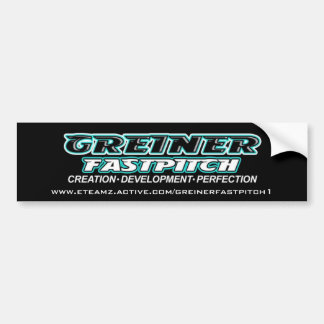 GREINER FASTPITCH Autoaufkleber