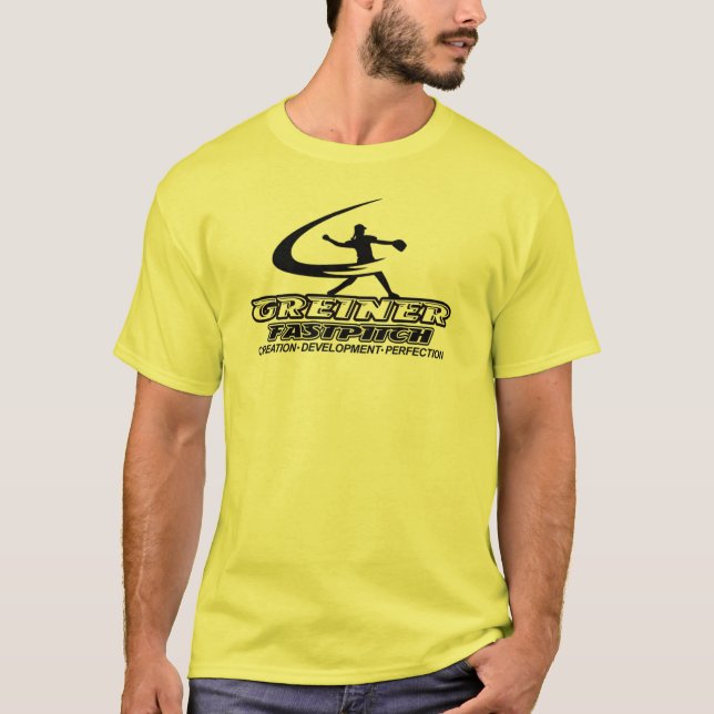 Greiner Fastpitch - (Gelb) werde ich haben…. T-Shirt (Vorderseite)