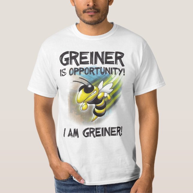 Greiner_is_opportunity_Cleaned_2 T-Shirt (Vorderseite)