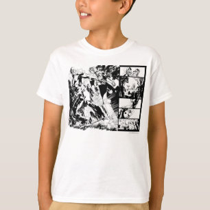 Grelle und grüne Laternen-Platte 2 T-Shirt