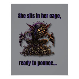 Gremlin Bereit zum Angriff Poster