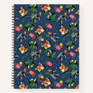 Gremlins™ 80er Retrowave Muster Notizbuch