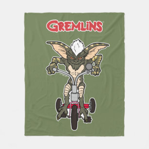 Gremlins   Dreirad-Streifen Fleecedecke