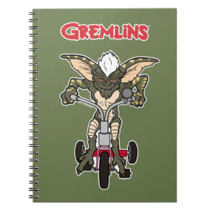 Gremlins Dreirad-Streifen Notizblock