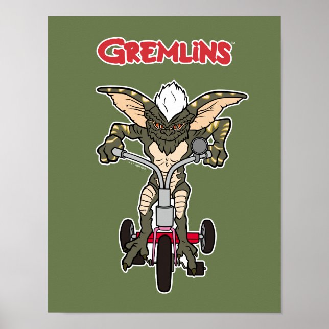 Gremlins | Dreirad-Streifen Poster (Vorne)