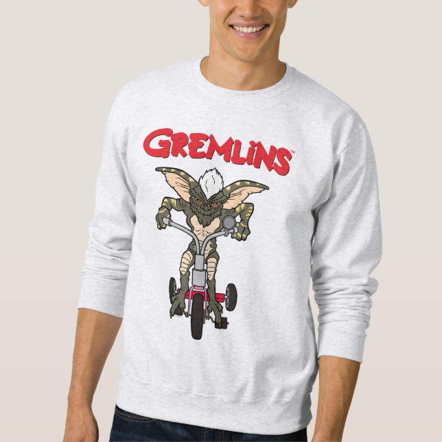 Gremlins | Dreirad-Streifen Sweatshirt (Vorderseite)