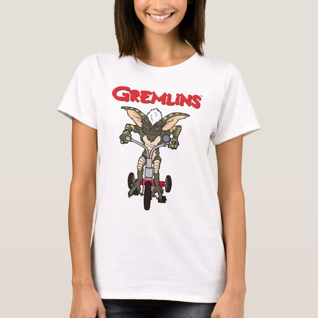 Gremlins | Dreirad-Streifen T-Shirt (Vorderseite)