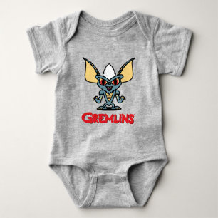 Gremlins   Niedliches Comic Streifen Baby Strampler