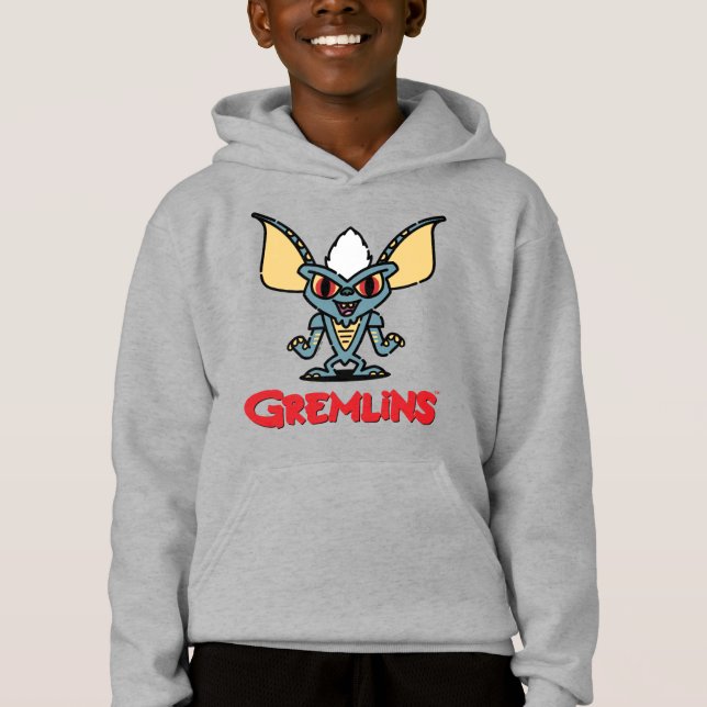 Gremlins | Niedliches Comic Streifen Hoodie (Vorderseite)