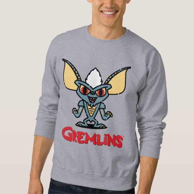 Gremlins | Niedliches Comic Streifen Sweatshirt (Vorderseite)