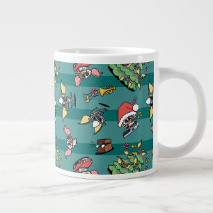 Gremlins Niedliches Comic Weihnachtsmuster Jumbo-Tasse