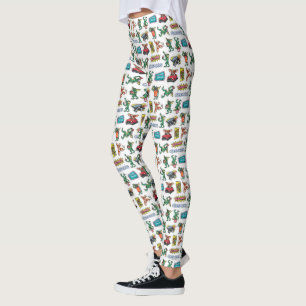 Gremlins™ Sticker-Spaß-Muster Leggings