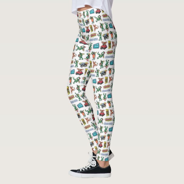 Gremlins™ Sticker-Spaß-Muster Leggings (Links)