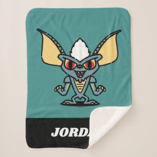 Gremlins Streifen Süß Comic Fügen Sie Ihren Na Sherpadecke