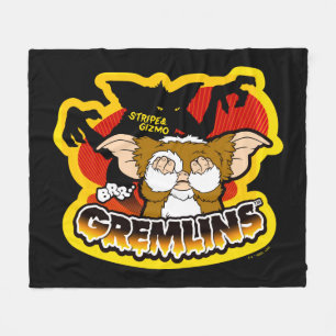 Gremlins   Stripe Scaring Gizmo Fleecedecke
