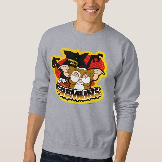 Gremlins | Stripe Scaring Gizmo Sweatshirt (Vorderseite)