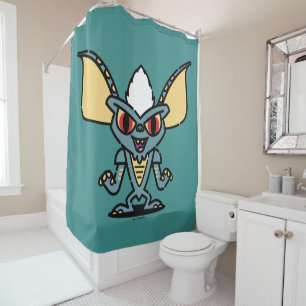 Gremlins Stripe Süße Comicfigur Duschvorhang
