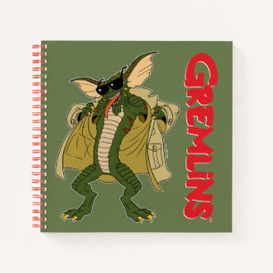 Gremlins Stripe Trenchcoat-Flash Notizbuch