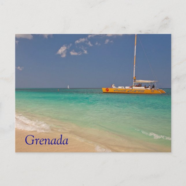 Grenada Beach Postkarte (Vorderseite)