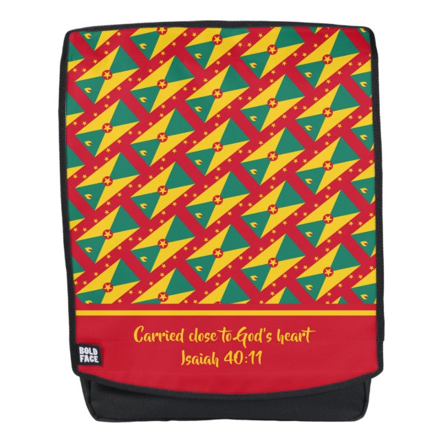 GRENADA Christliche Bibel Isaiah Rucksack (Vorderseite)