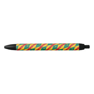 Grenada Flag Ballpoint Pen Kugelschreiber