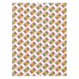 GRENADA FLAG MAP Patriotic Grenadian Tischdecke