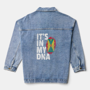 Grenada Flag Pride Country Zuhause Nation Family Jeansjacke