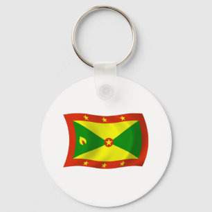 Grenada Flag Schlüsselanhänger