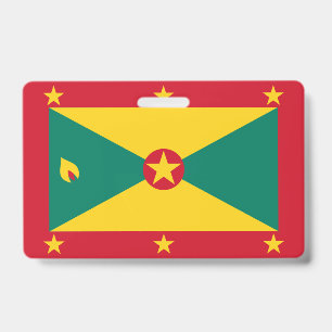 Grenada-Flagge Ausweis