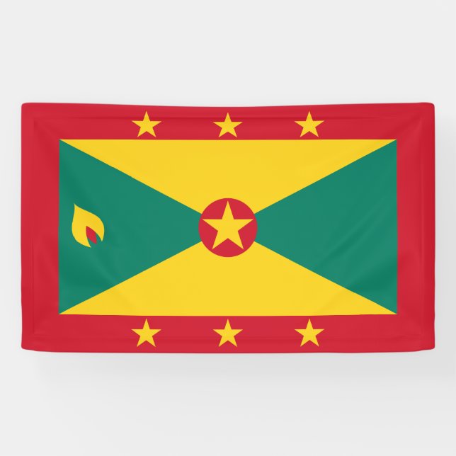 Grenada-Flagge Banner (Horizontal)
