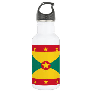 Grenada-Flagge Edelstahlflasche