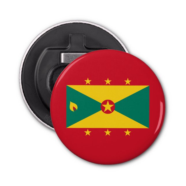 Grenada-Flagge Flaschenöffner (Vorderseite)