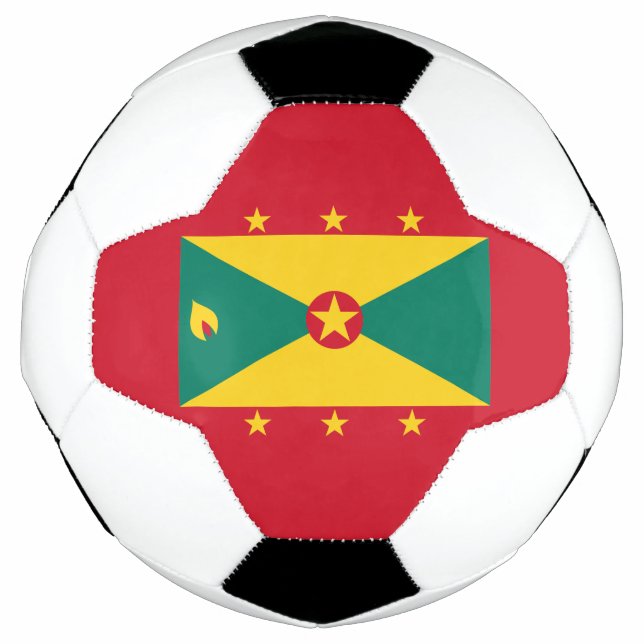 Grenada-Flagge Fußball (Vorderseite)