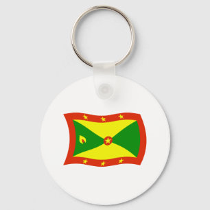 Grenada-Flagge Schlüsselanhänger