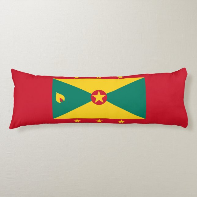 Grenada-Flagge Seitenschläferkissen (Vorderseite)