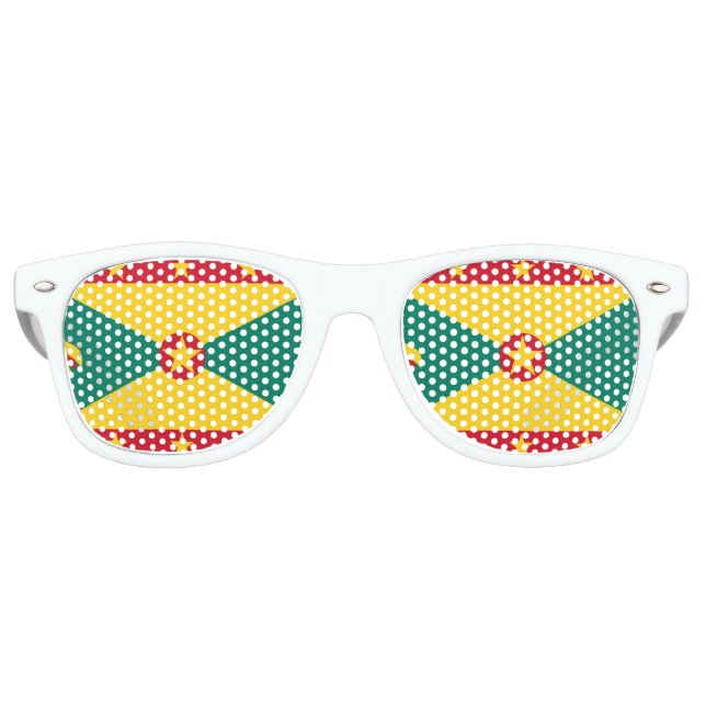 Grenada-Flagge Sonnenbrille (Vorderseite)