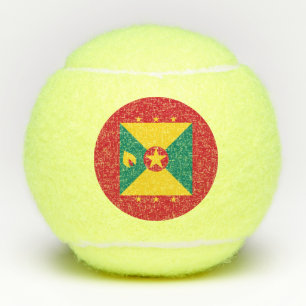 Grenada-Flagge Tennisbälle