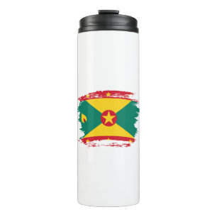 Grenada-Flagge Thermosbecher