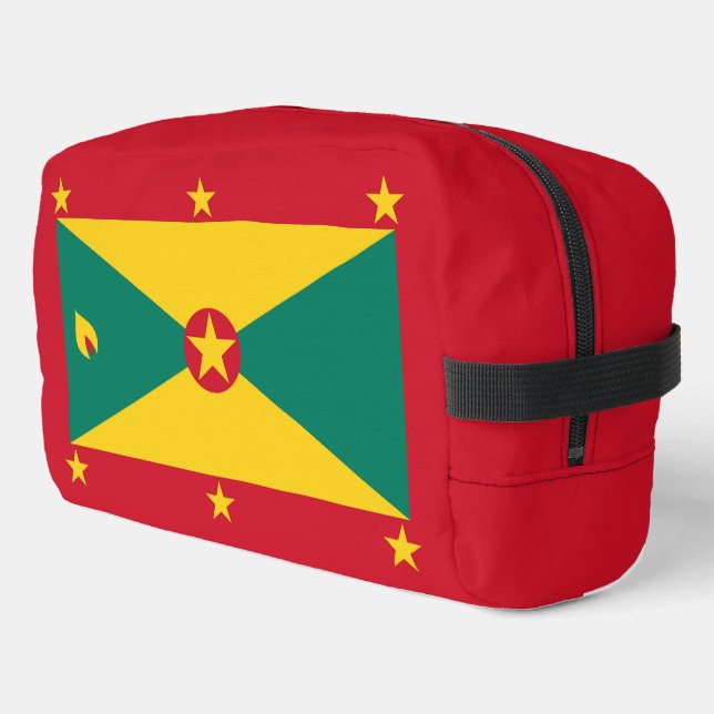Grenada-Flagge Waschbeutel (Linke Seite)