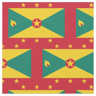 Grenada-Flaggen-Gewebe Stoff