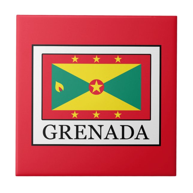 Grenada Fliese (Vorderseite)