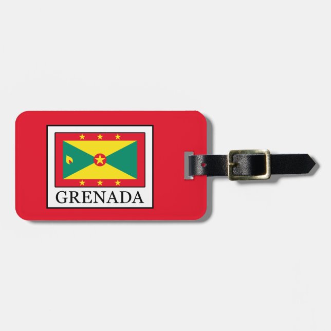 Grenada Gepäckanhänger (Vorderseite horizontal)